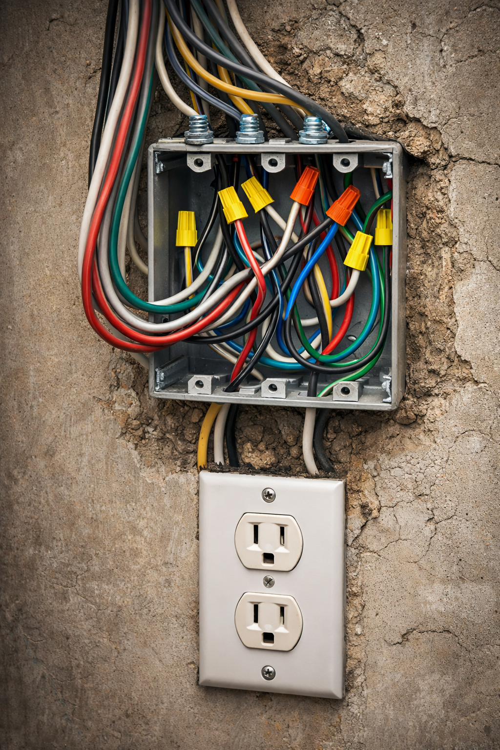 Boite electrique rénovée